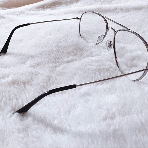 Noelle Silver Blue Light Glasses - Picture 7 of 7